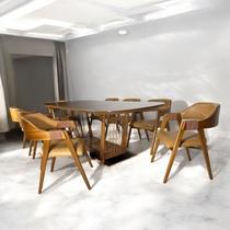 Conjunto para Sala de Jantar com 8 Cadeiras Laura