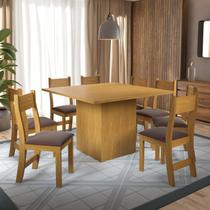 Conjunto para Sala de Jantar com 8 Cadeiras Vibe