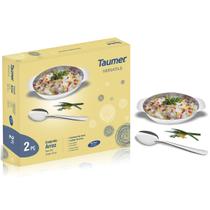 Conjunto Para Servir Arroz 2 Peças Inox Taumer 19910.02.99