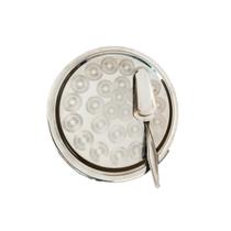 Conjunto Para Servir Bolo Grande Prato Espátula 2 Peças Aço Inox