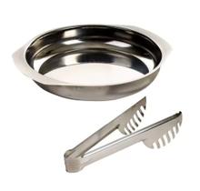 Conjunto Para Servir Massa 2 Peças Inox 21cmx5cm - Madeferinox