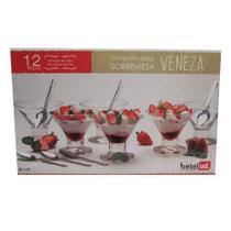 Conjunto para Sobremesa 12 Peças Betelud Veneza Conjunto para Sobremesa 12 Peças Betelud Veneza
