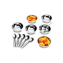 Conjunto Para Sobremesa 12 Peças - Jornata - Brinox Conjunto Para Sobremesa 12 Peças - Jornata - Brinox
