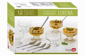 Conjunto para Sobremesa Lorena 12 Peças