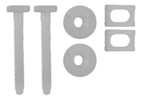 Conjunto Parafuso Fixação P/ Tampa Vaso Almofadada Astra Conjunto Parafuso Fixação P/ Tampa Vaso Almofadada Astra