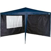 Conjunto Parede Para Gazebo Oxford Azul 3MX3M (2 Paredes) 3571 MOR