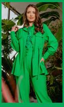 Conjunto Parka e Calça Nature Verde - M Conjunto Parka e Calça Nature Verde - M