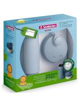 Conjunto Passeio com Garrafa Térmica 250mL e Pote para Leite em Pó 280mL Sanremo SR1001-62 Rosa