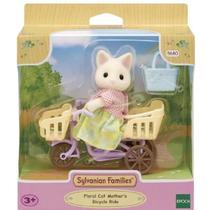 Conjunto Passeio de Bicicleta Mamãe e Gato Primavera - Sylvanian Families