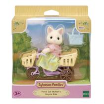 Conjunto Passeio de Bicicleta Mamãe Gato Primavera Sylvanian Families Original Conjunto Passeio de Bicicleta Mamãe Gato Primavera Sylvanian Families Original
