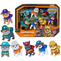 Conjunto Patrulha Canina 7 Bonecos Paw Patrol Wheeler Mix Charger Rubble Motor Crane Gravel Conjunto Patrulha Canina 7 Bonecos Paw Patrol Wheeler Mix Charger Rubble Motor Crane Gravel