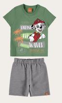 Conjunto Patrulha Canina Marshall TAM 01 - Malwee Kids 2023