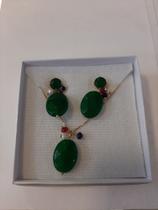 Conjunto pedra esmeralda Conjunto pedra esmeralda