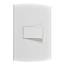 Conjunto Peesa Alfa 1502B 1 Interruptor Paralelo Branco Conjunto Peesa Alfa 1502B 1 Interruptor Paralelo Branco
