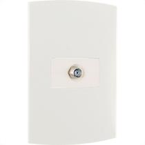 Conjunto Peesa Alfa 1509 1Tomada P/Antena Branco Conjunto Peesa Alfa 1509 1Tomada P/Antena Branco