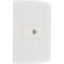 Conjunto Peesa Alfa 1516 Tomada Tel Rj11(Jack) Branco Conjunto Peesa Alfa 1516 Tomada Tel Rj11(Jack) Branco