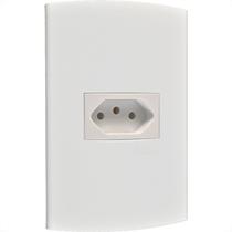 Conjunto Peesa Alfa 1541 1Tomada 10A Branco