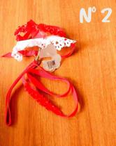 Conjunto Peitoral e Guia Boneca D&G Tamanho 2