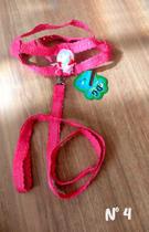 Conjunto Peitoral e Guia Boneca D&G Tamanho 4 Conjunto Peitoral e Guia Boneca D&G Tamanho 4