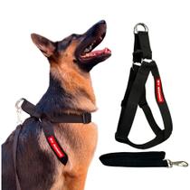 Conjunto Peitoral Prático com Guia para Cachorro - Tamanho G
