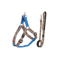 Conjunto Peitoral Walking Cariri Ajustável Médio para Cães