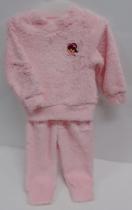 Conjunto Pelo Luxo Sherpa Bebê Menina Inverno LessaKids 9260 Conjunto Pelo Luxo Sherpa Bebê Menina Inverno LessaKids 9260