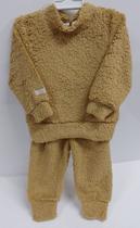 Conjunto Pelo Sherpinha Inverno Bebê Menino LessaKids B9260 Conjunto Pelo Sherpinha Inverno Bebê Menino LessaKids B9260