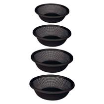 Conjunto Peneira Sem Cabo 4 Peças Preto - MOR Conjunto Peneira Sem Cabo 4 Peças Preto - MOR