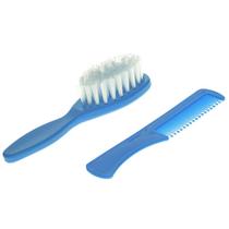 Conjunto Pente e Escova Para Bebê Cabelo Menino