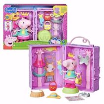 Conjunto Peppa Pig e Seu Guarda Roupa Com Acessórios