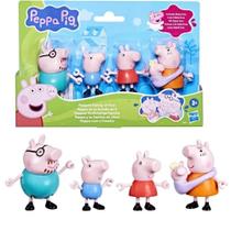 Conjunto Peppa Pig Nova Família Com Evie Pig - Hasbro