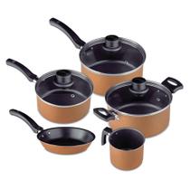 Conjunto Perfect Antiaderente Dourado 5pçs - Eirilar