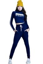 Conjunto Perfect Manga Longa Moletom Teen Fruto