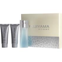 Conjunto Perfume e Aftershave de Fujiyama - 3.3 Oz com Loção Pós-barba e Shampoo