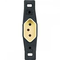 Conjunto Perlex 4X2 Cinza Sem Placa(1Tomada 20A) 1215