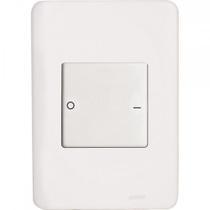 Conjunto Perlex Aros 4X2 Branco Com Placa(1Bipolar 16A) 7306 Conjunto Perlex Aros 4X2 Branco Com Placa(1Bipolar 16A) 7306