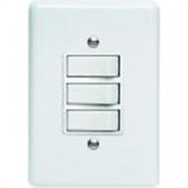 Conjunto Perlex''Branca''Com Placa(3Paralelo) 2383P