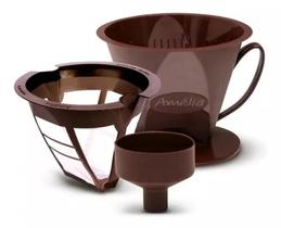 conjunto permanente para café amélia 103- 3 peças