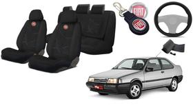 Conjunto Personalizado Tempra 1990-1999: Capas, Volante, Chaveiro - Kit