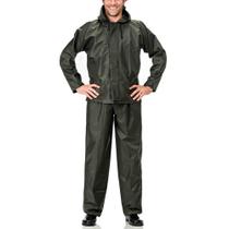 Conjunto Pescador Nylon Com Capuz Verde - Pantaneiro