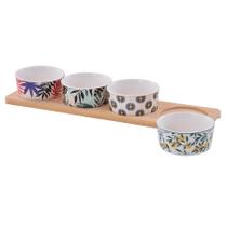 Conjunto Petisqueira Ekos Baumbu 38x10 5 Peças