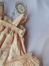 Conjunto Petit Cherie Baby floral rosé bebê Conjunto Petit Cherie Baby floral rosé bebê