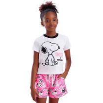 Conjunto Petit Cherie Coleção Snoopy Black And White Conjunto Petit Cherie Coleção Snoopy Black And White