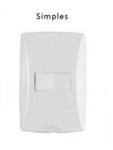 Conjunto petra 1 interruptor simples horiz. - MECTRONIC