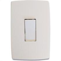 Conjunto Pial Plus 4X2 Branco Com Placa(1Paralelo) 611101 Conjunto Pial Plus 4X2 Branco Com Placa(1Paralelo) 611101
