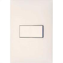 Conjunto Pial Plus+ 4X2 Branco Com Placa(1Paralelo) 611111Bc