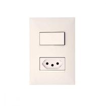 Conjunto Pial Plus+ 4X2 Branco Com Placa(1Paralelo+Tomada 20A) 615085Bc Conjunto Pial Plus+ 4X2 Branco Com Placa(1Paralelo+Tomada 20A) 615085Bc
