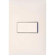 Conjunto Pial Plus+ 4X2 Branco Com Placa(1Simples) 611110Bc Conjunto Pial Plus+ 4X2 Branco Com Placa(1Simples) 611110Bc