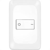 Conjunto Pial Pop 4X2 Branco Com Placa (1Bipolar) Lgx010B Conjunto Pial Pop 4X2 Branco Com Placa (1Bipolar) Lgx010B