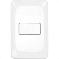 Conjunto Pial Pop 4X2 Branco Com Placa (1Paralelo) Lgx020 Conjunto Pial Pop 4X2 Branco Com Placa (1Paralelo) Lgx020